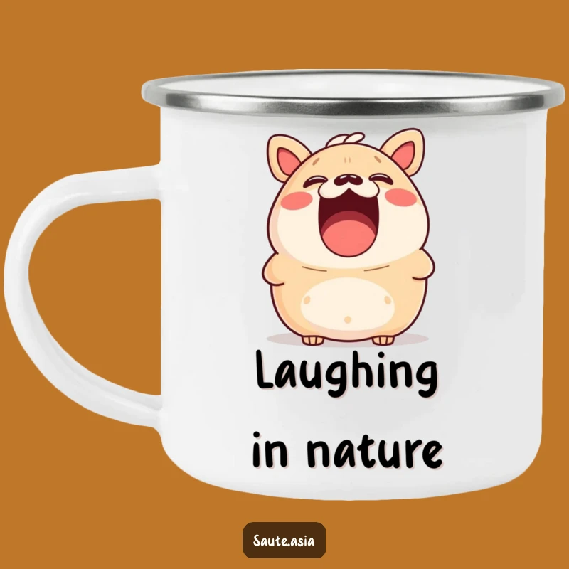 Funny Bao Bun Campfire Mug: Sip and Laugh Outdoors
