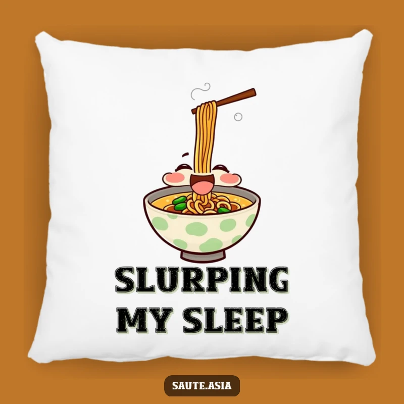 Funny Ramen Pillow - Delighted Noodle Comfort Gift