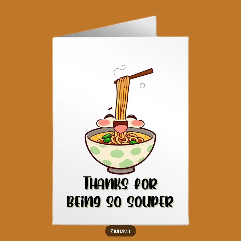 Free Printable Thank You Card: Ramen Bowl's Gratitude Slurp!