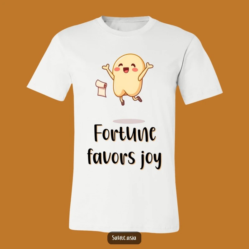 Funny Fortune Cookie Leap T-Shirt: Wear Your Happy Vibes